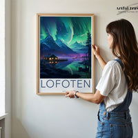 Lofoten Poster - Norway Wall Art