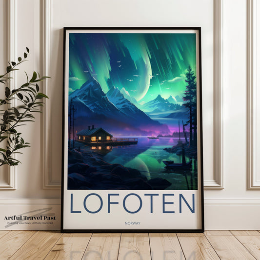 Lofoten Poster - Norway Wall Art