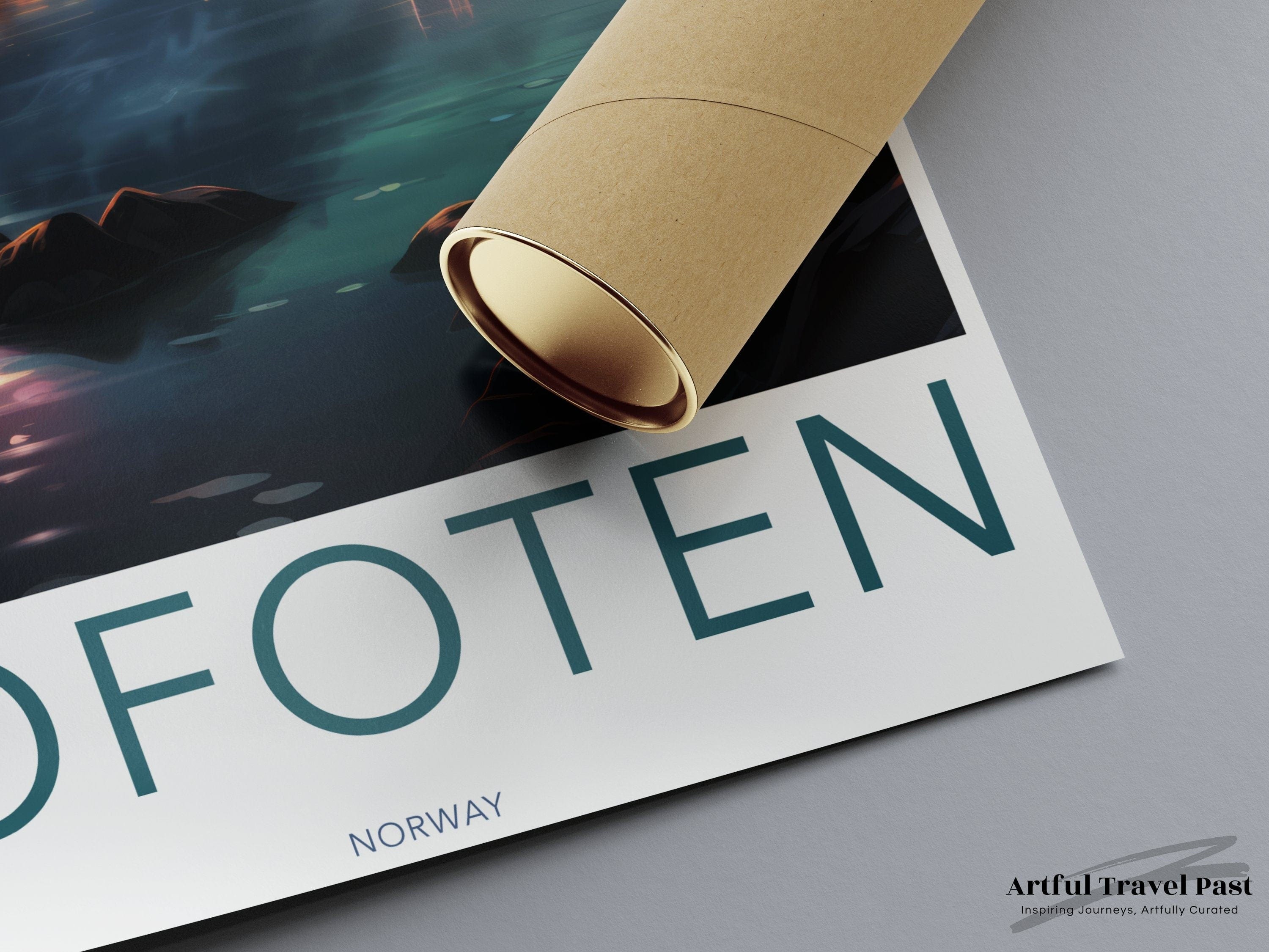 Lofoten Poster - Norway Wall Art