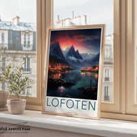 Lofoten Poster - Norway Wall Art