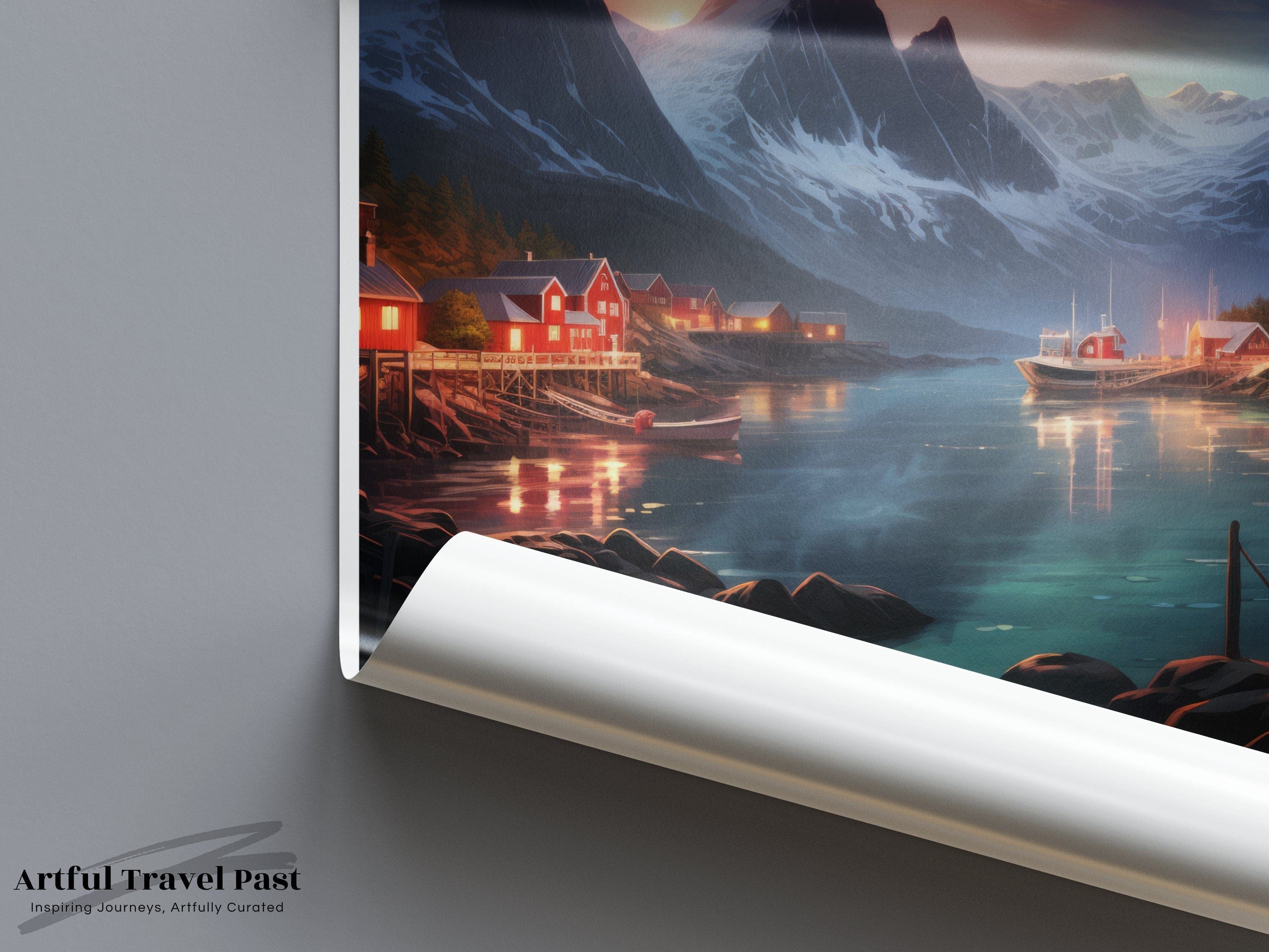 Lofoten Poster - Norway Wall Art