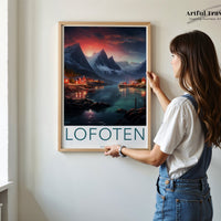 Lofoten Poster - Norway Wall Art
