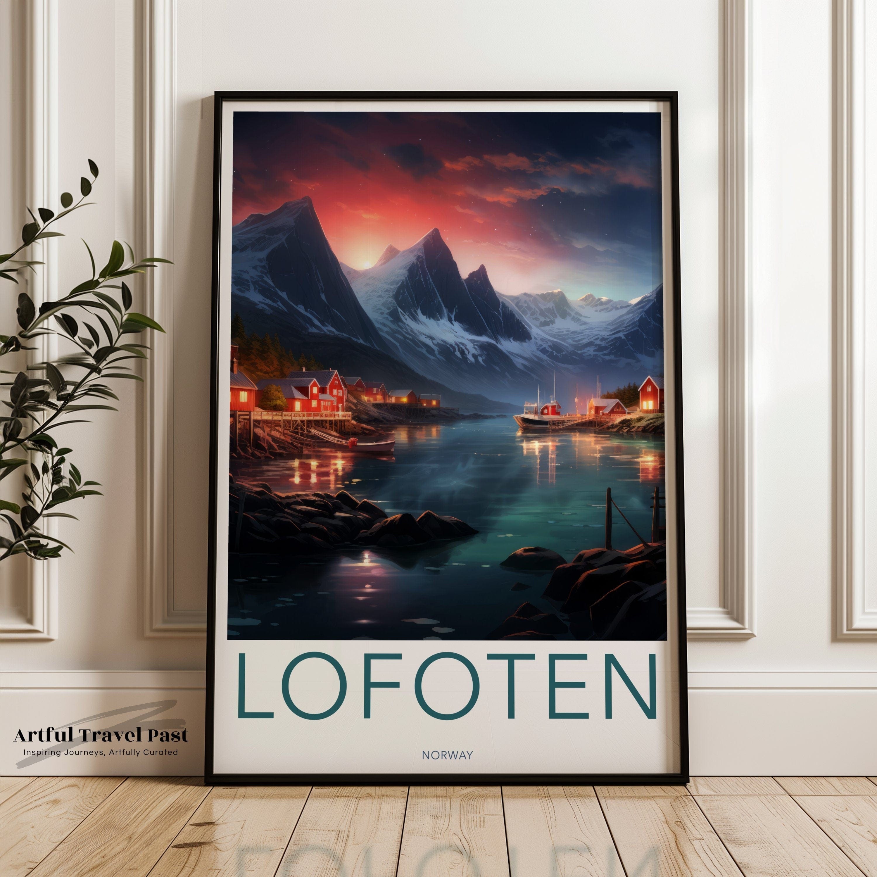 Lofoten Poster - Norway Wall Art