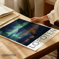 Lofoten Poster - Norway Wall Art