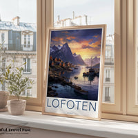 Lofoten Poster - Norway Wall Art
