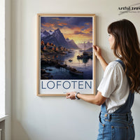Lofoten Poster - Norway Wall Art