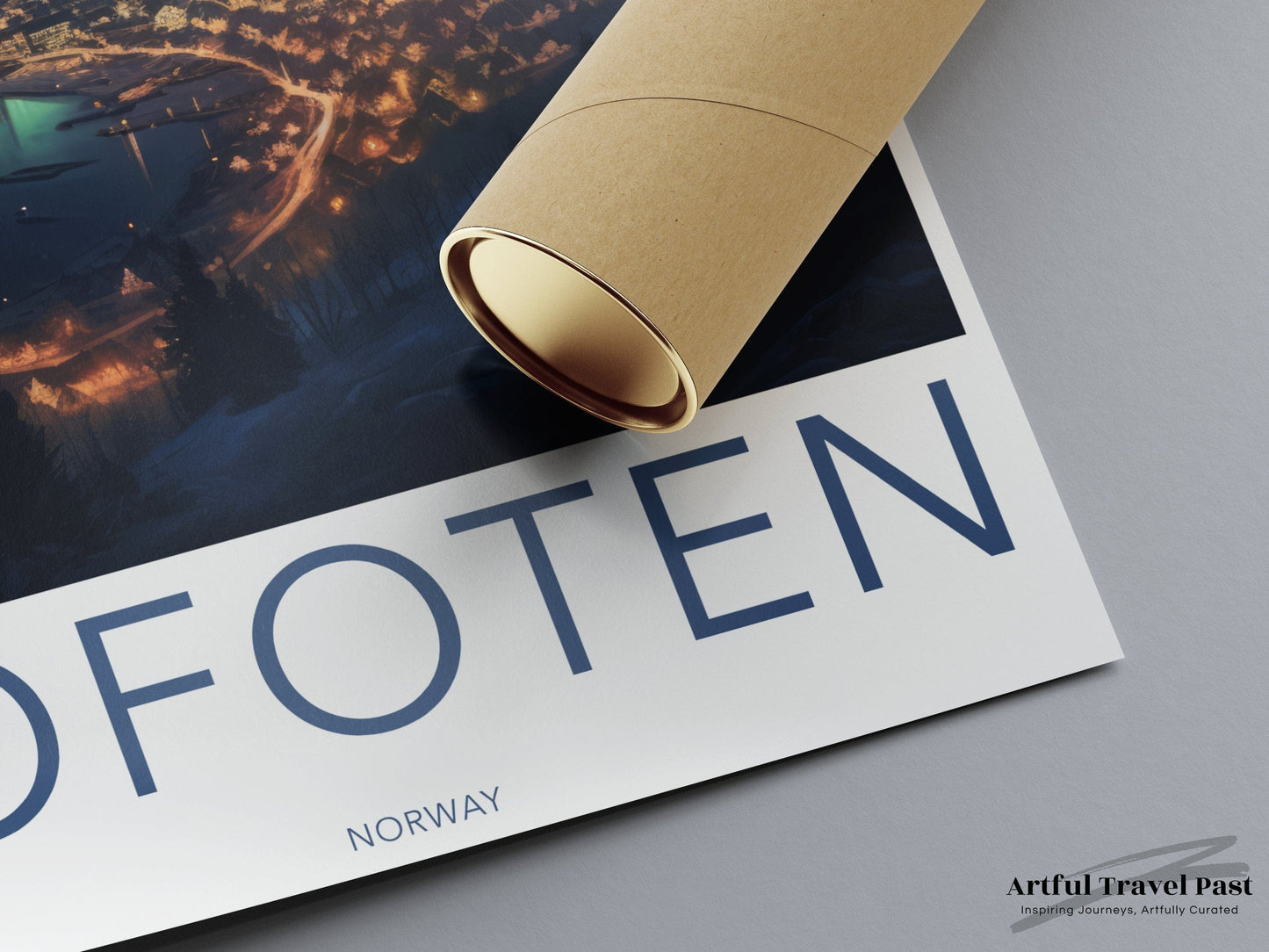 Lofoten Poster | Norway Wall Art | Artic Decor