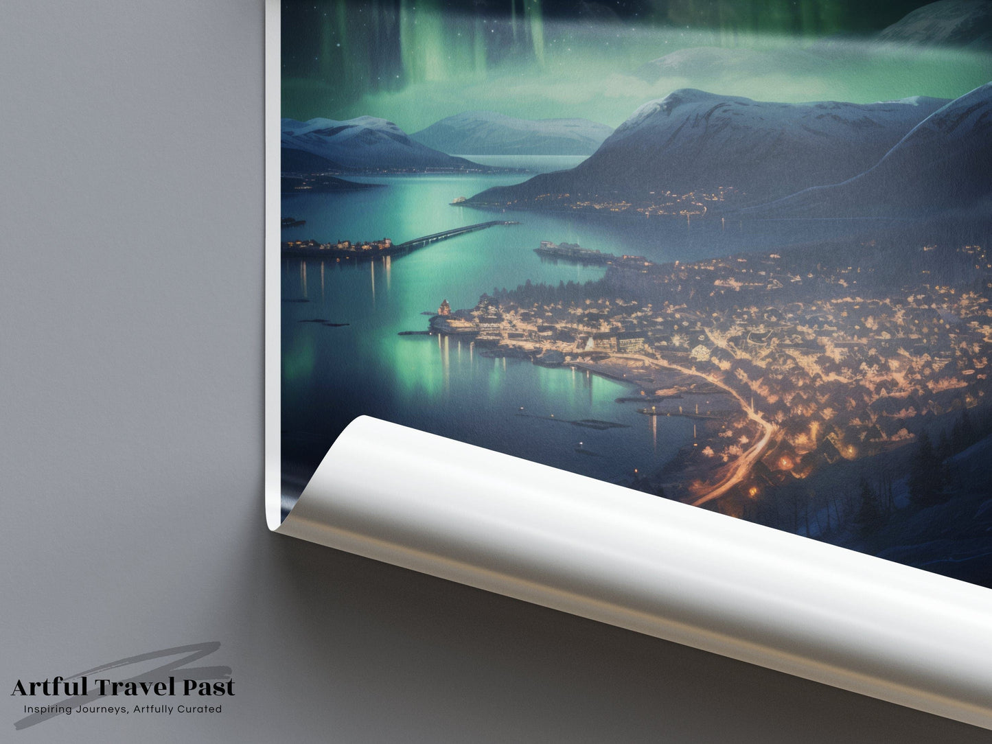 Lofoten Poster | Norway Wall Art | Artic Decor