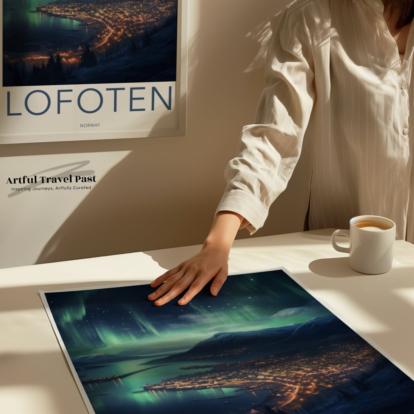Lofoten Poster | Norway Wall Art | Artic Decor