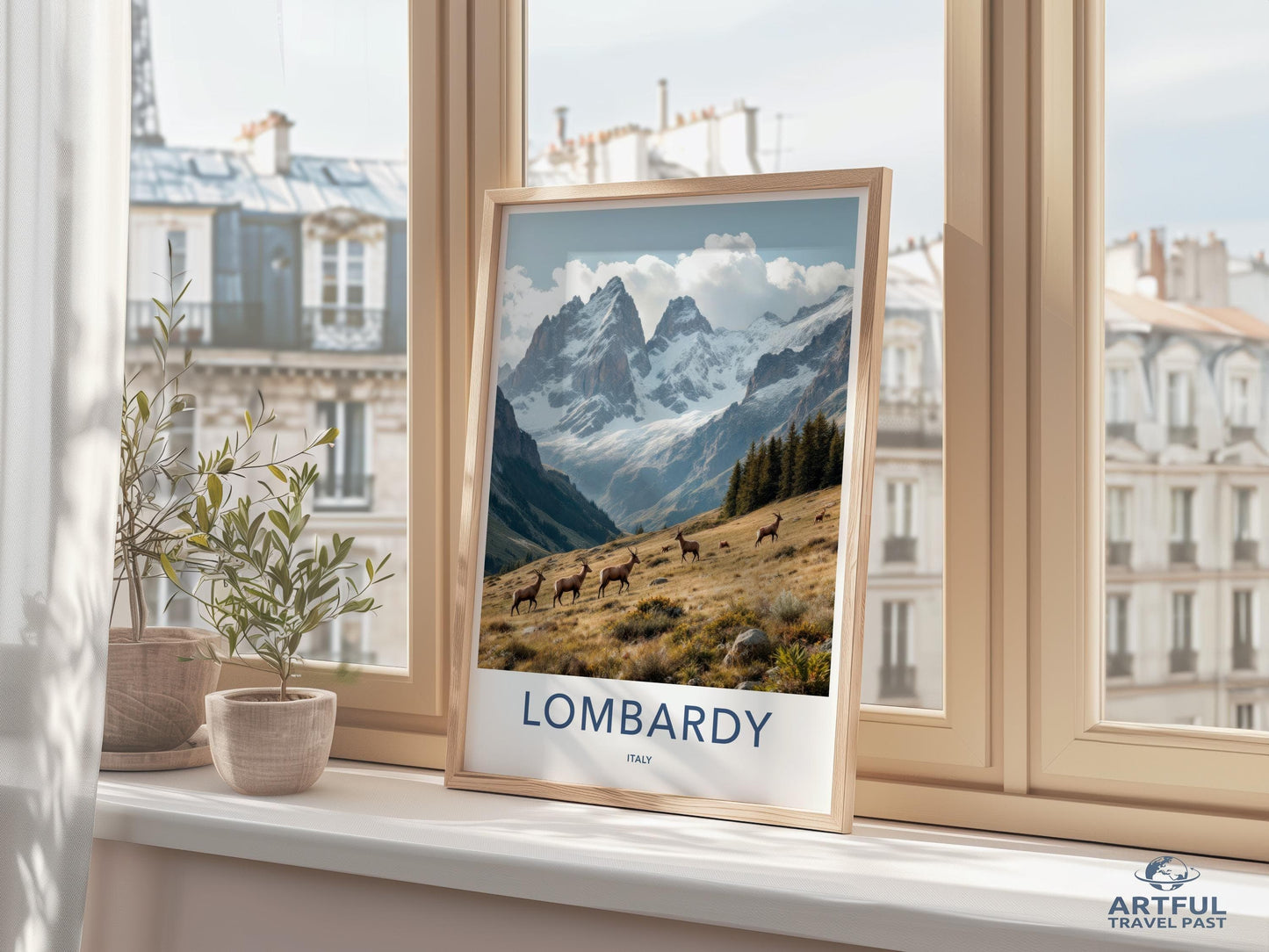 Lombardy Poster - Italy Wall Art