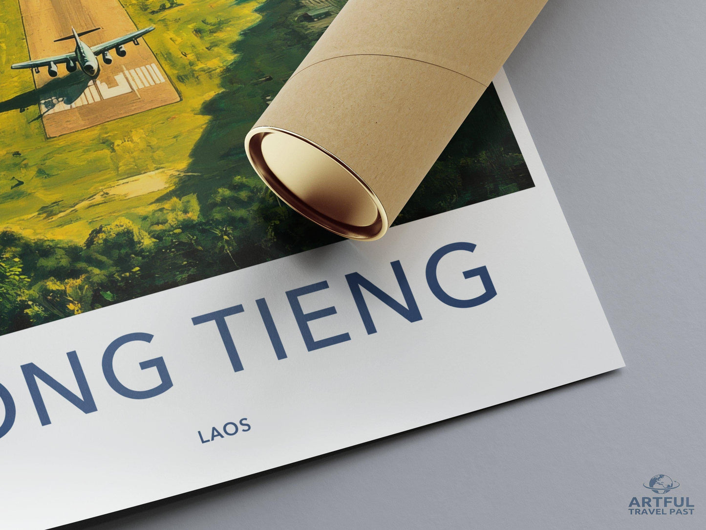 Long Tieng Poster - Laos Wall Art