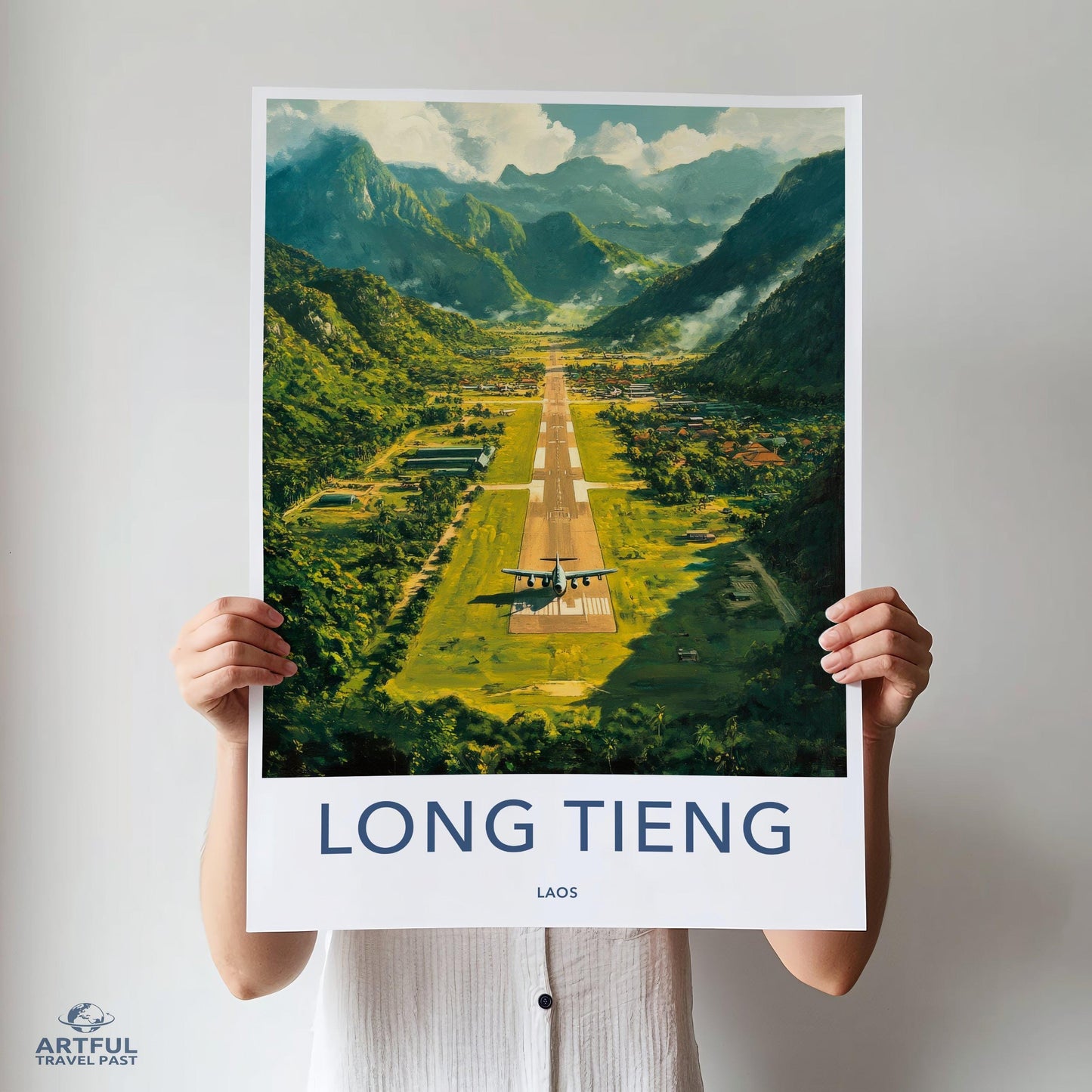 Long Tieng Poster - Laos Wall Art