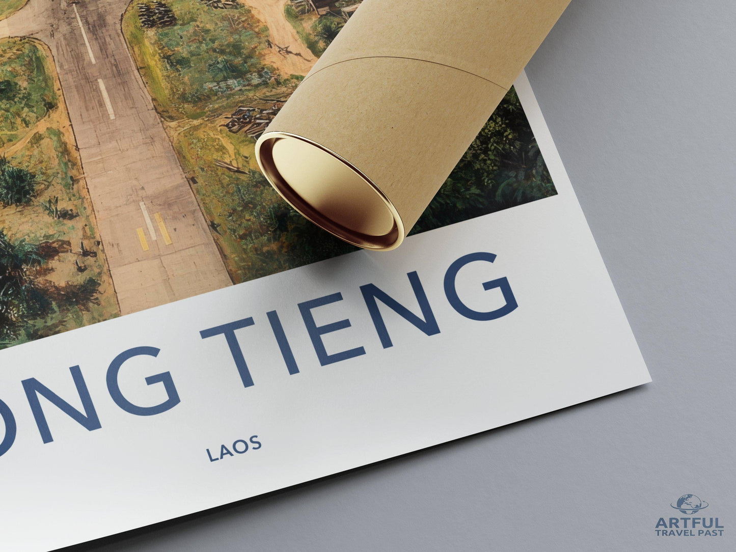 Long Tieng Poster - Laos Wall Art