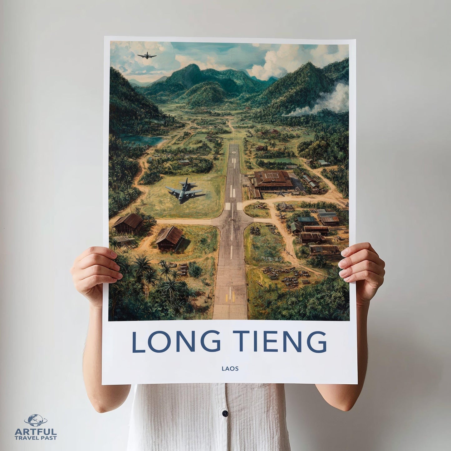 Long Tieng Poster - Laos Wall Art