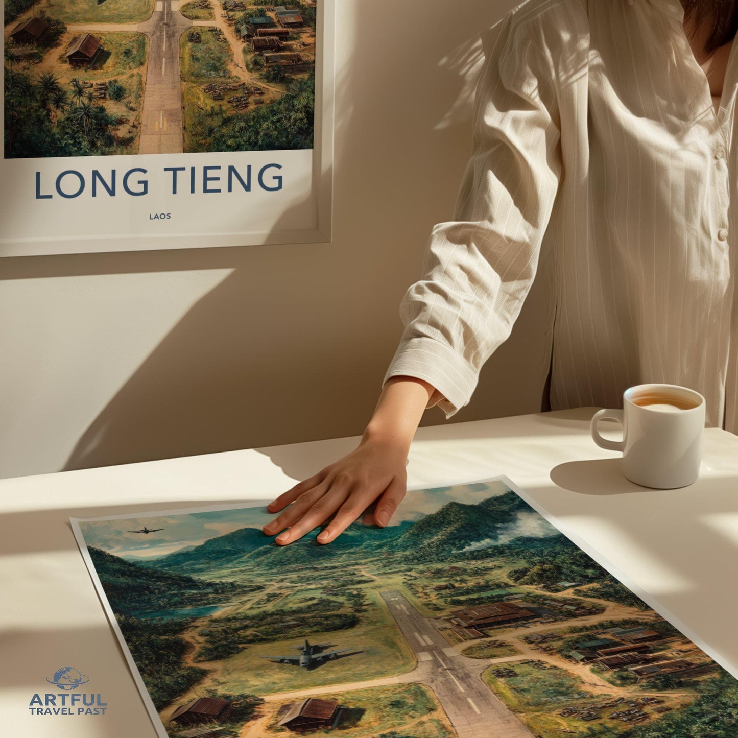 Long Tieng Poster - Laos Wall Art