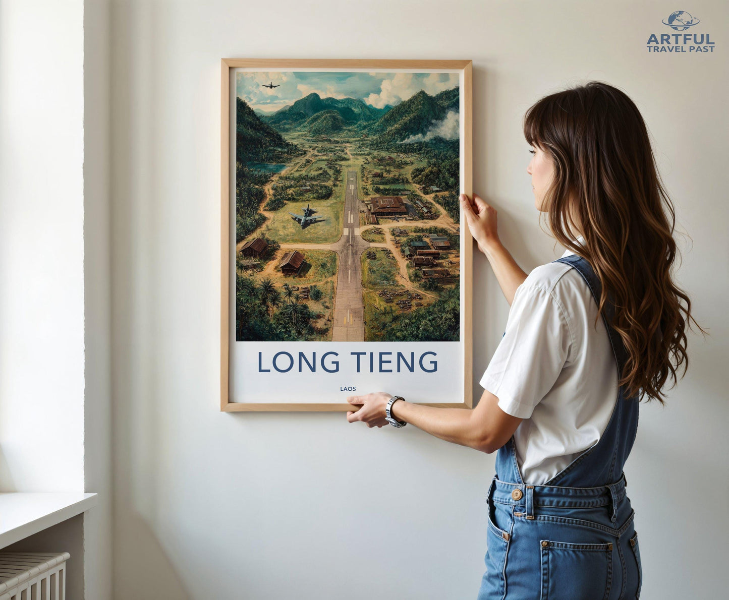Long Tieng Poster - Laos Wall Art