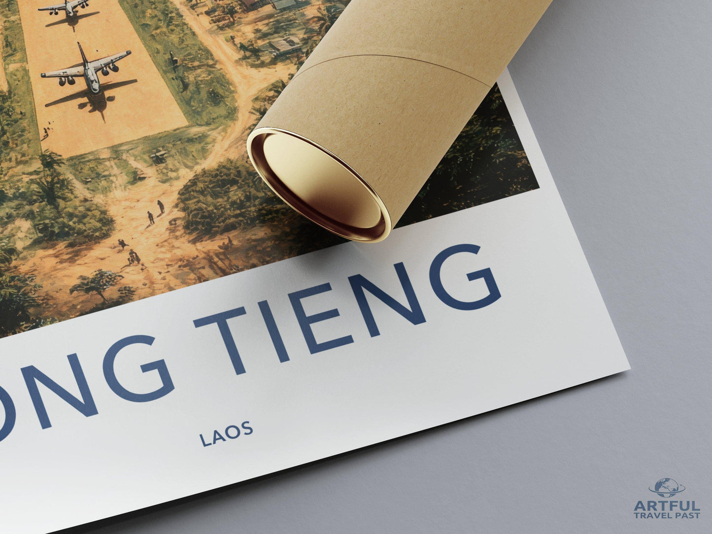 Long Tieng Poster - Laos Wall Art