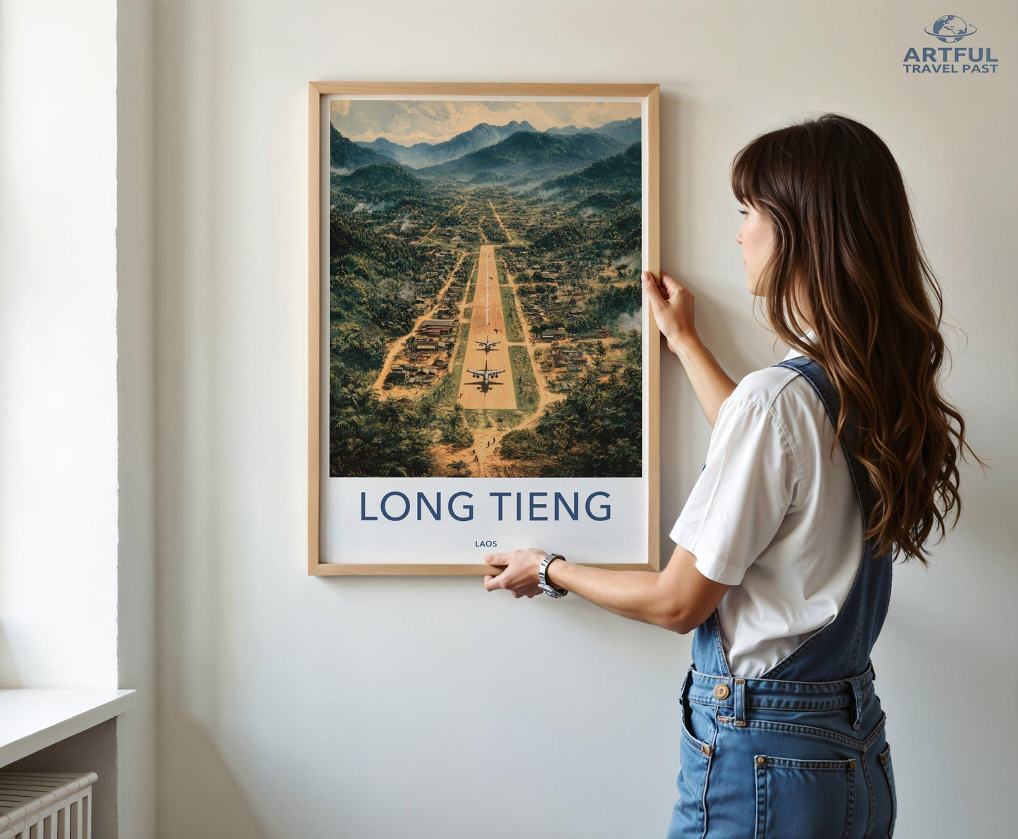 Long Tieng Poster - Laos Wall Art
