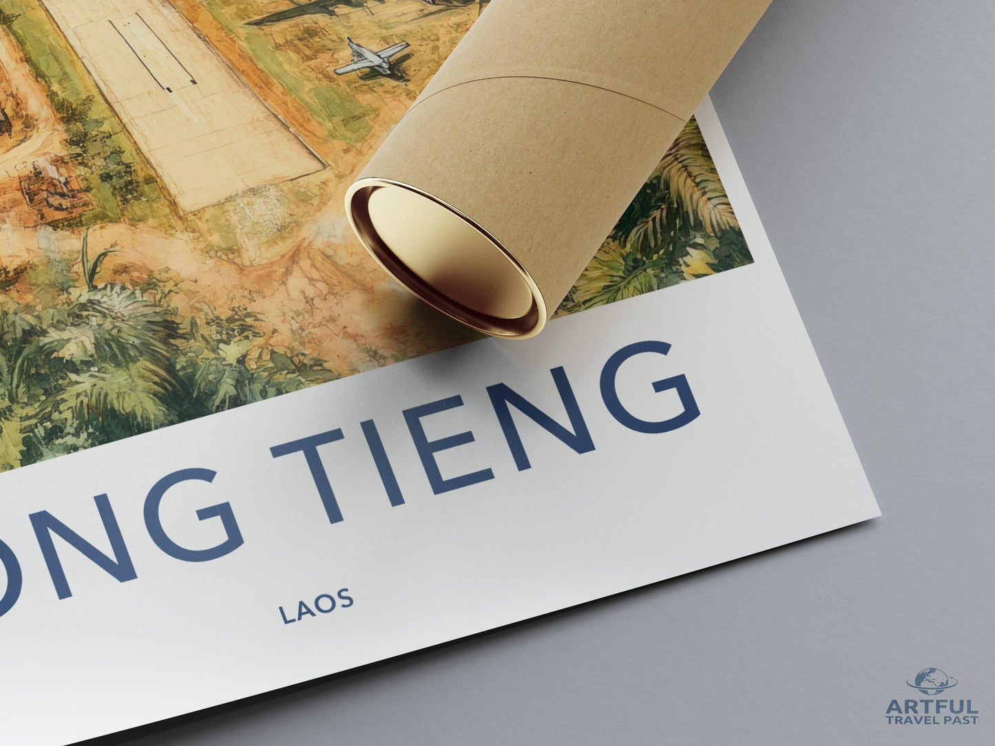 Long Tieng Poster - Laos Wall Art