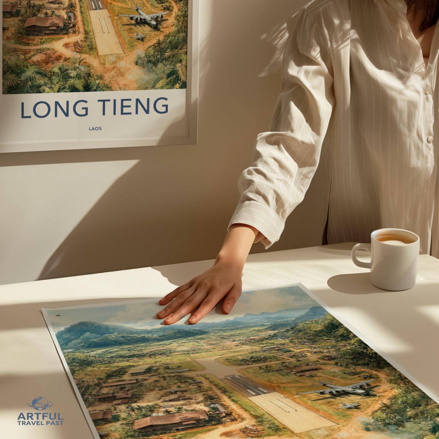 Long Tieng Poster - Laos Wall Art