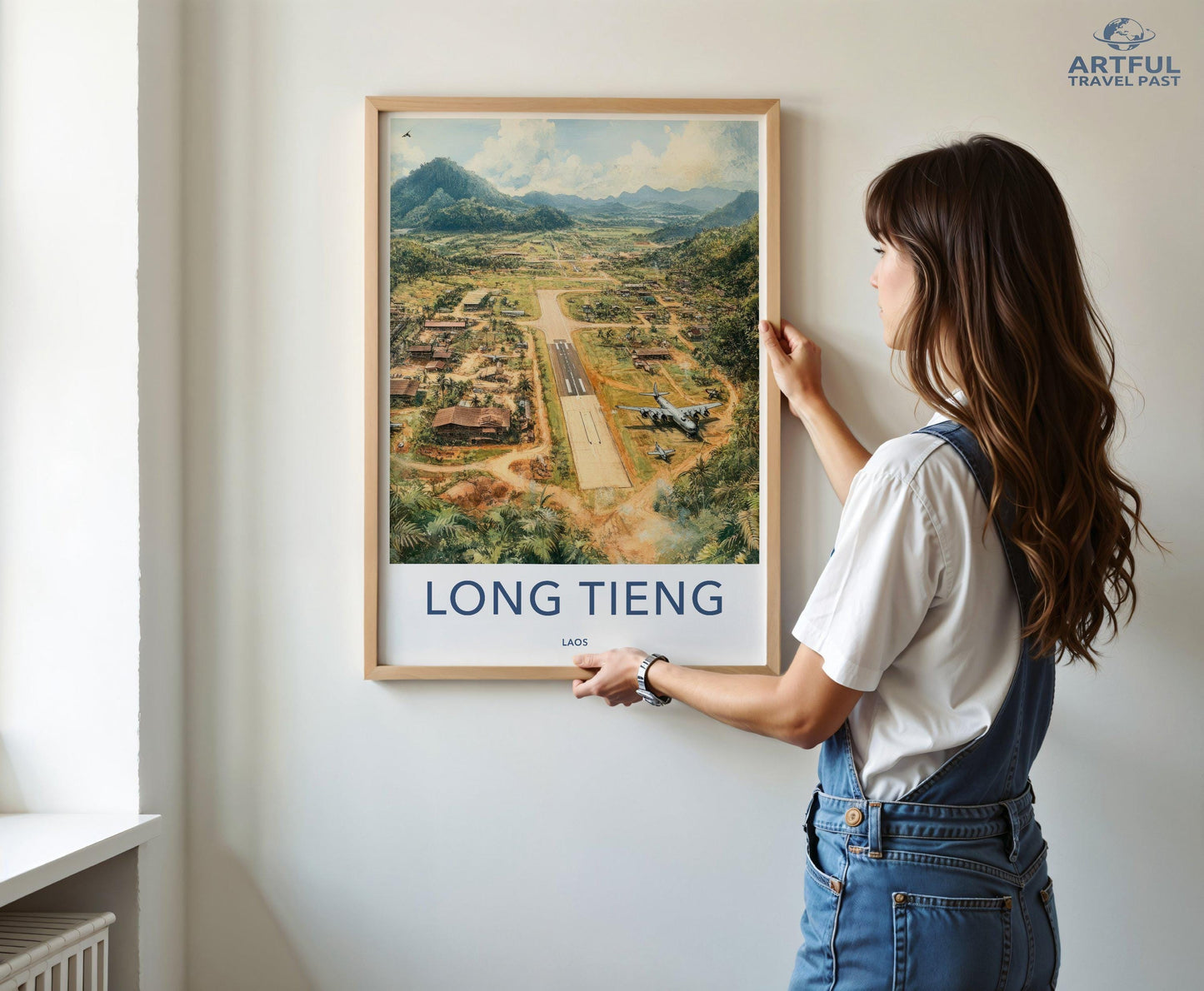 Long Tieng Poster - Laos Wall Art