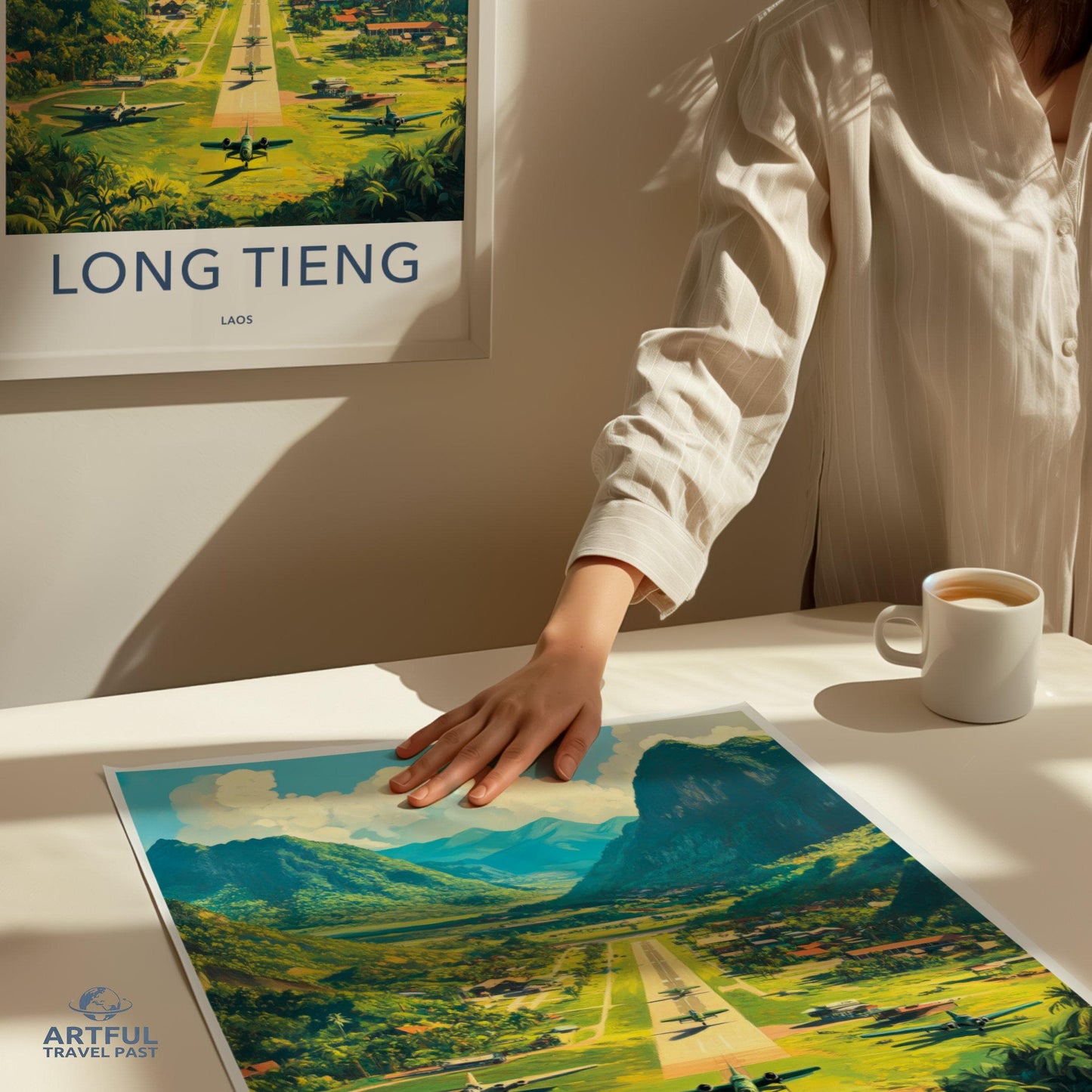 Long Tieng Poster - Laos Wall Art
