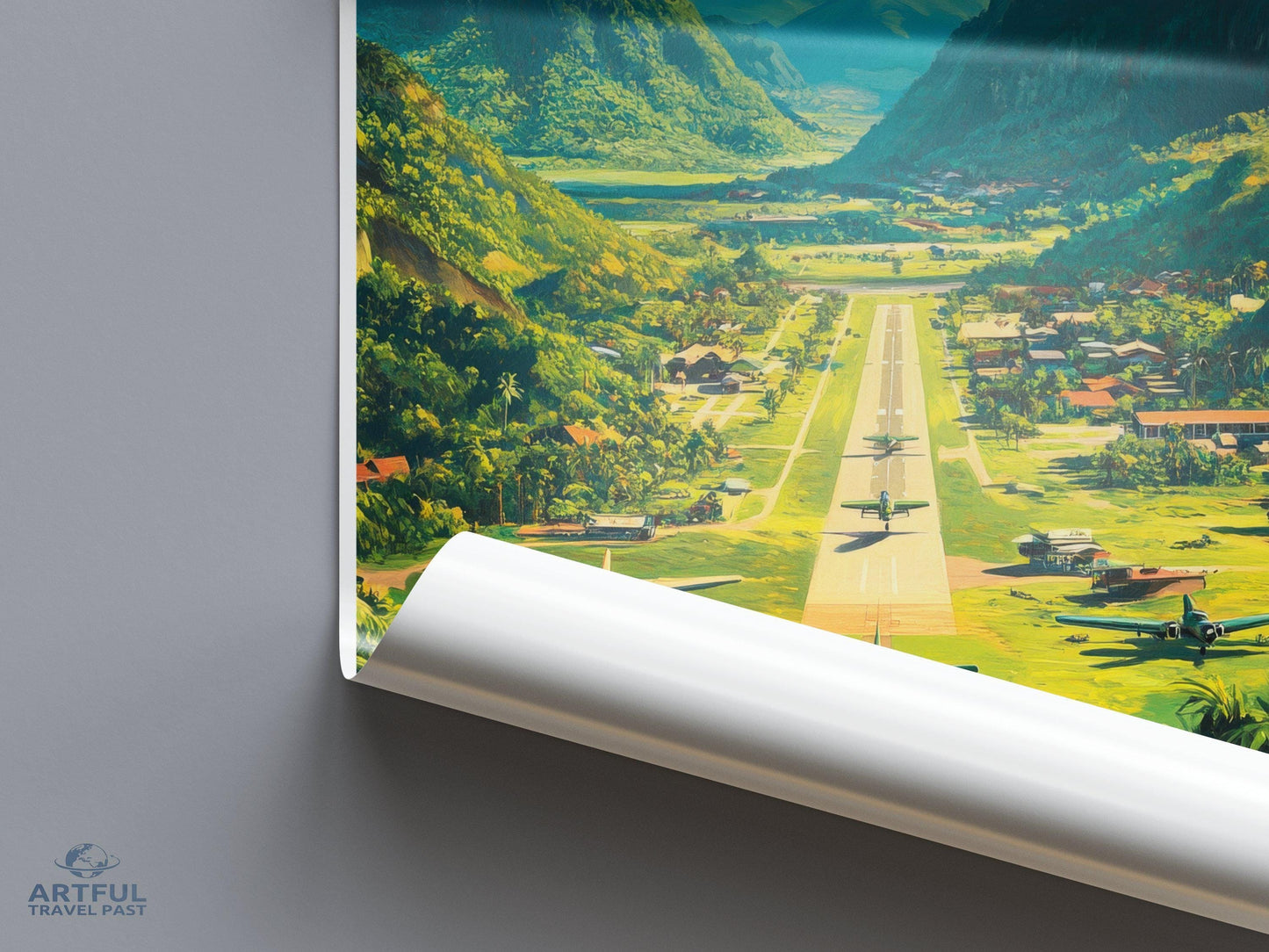 Long Tieng Poster - Laos Wall Art