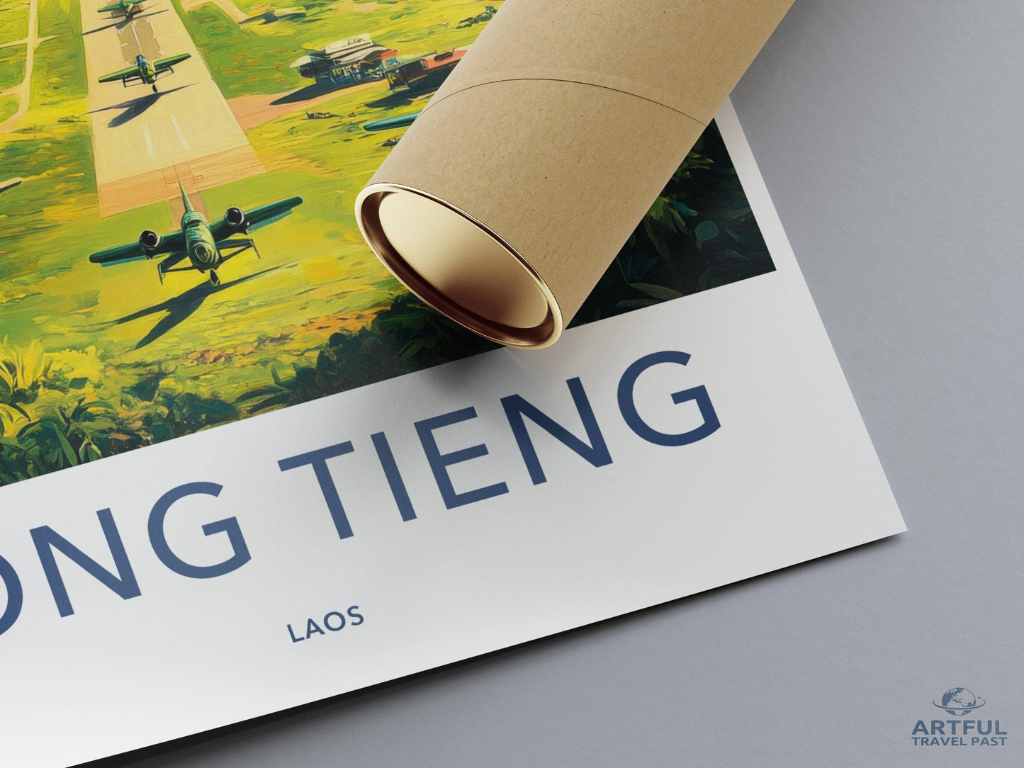 Long Tieng Poster - Laos Wall Art