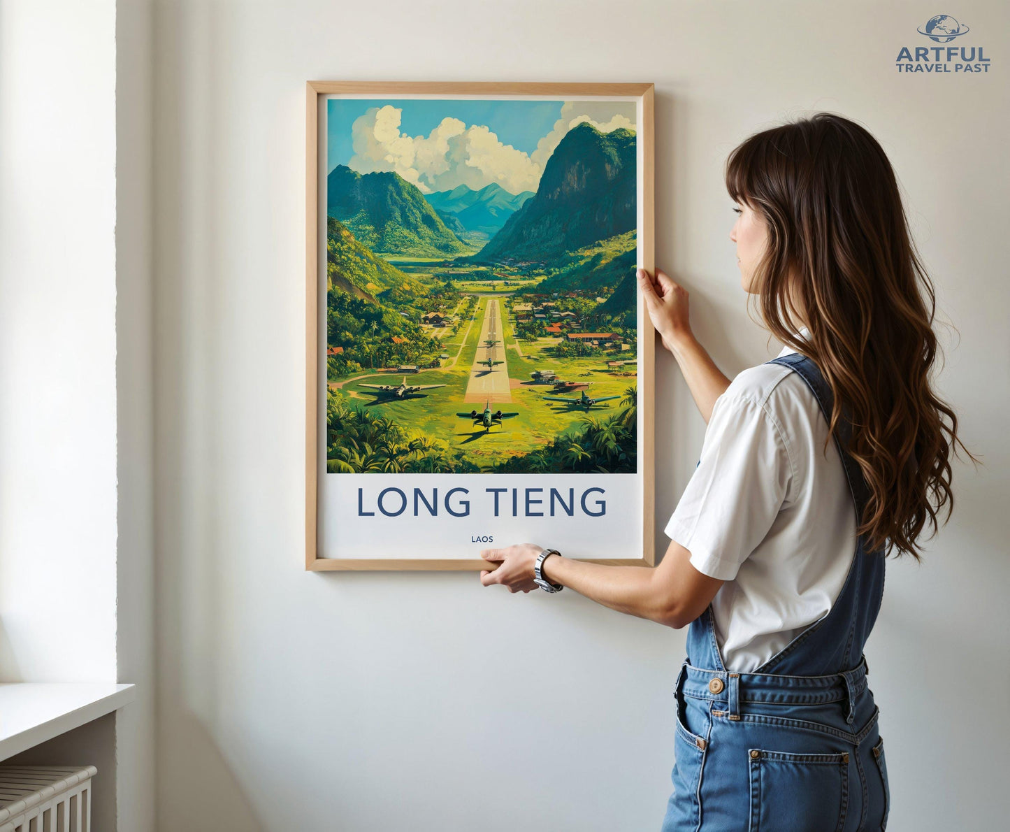 Long Tieng Poster - Laos Wall Art