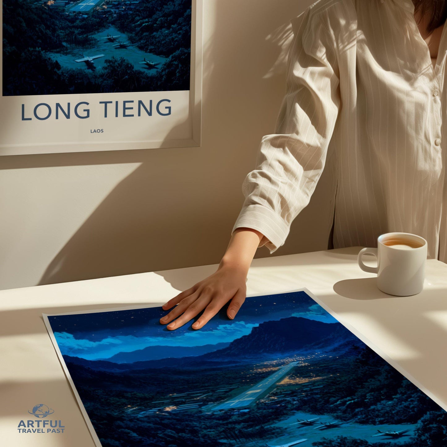 Long Tieng Poster - Laos Wall Art