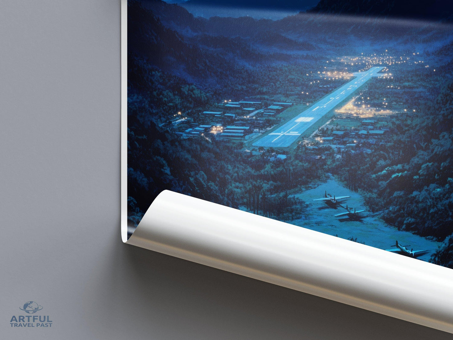 Long Tieng Poster - Laos Wall Art