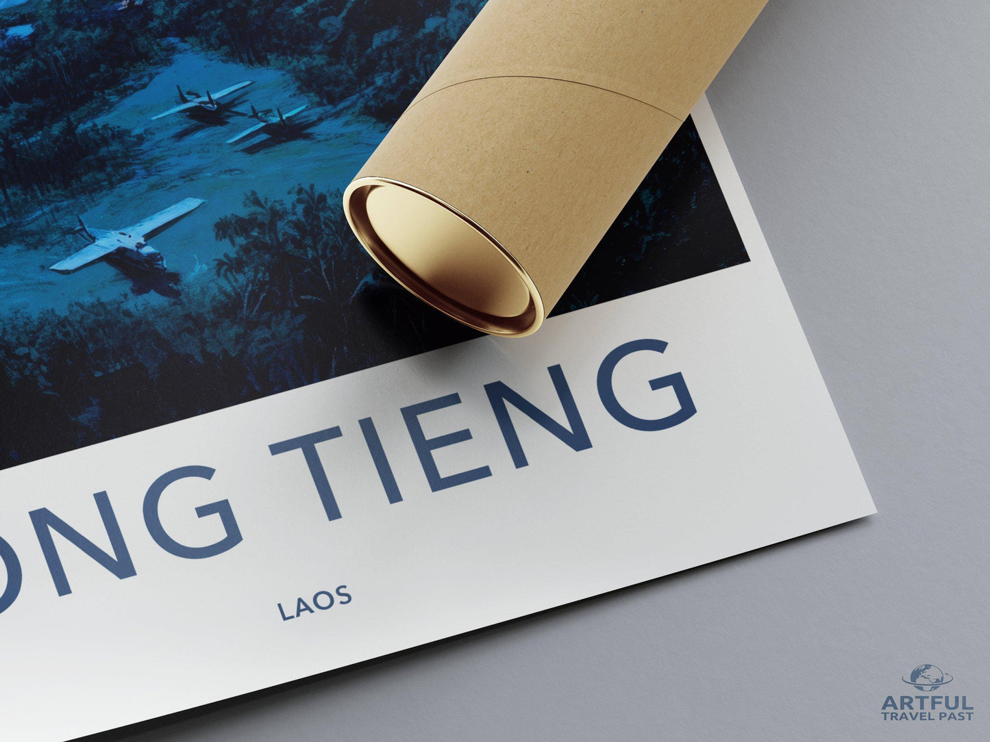 Long Tieng Poster - Laos Wall Art
