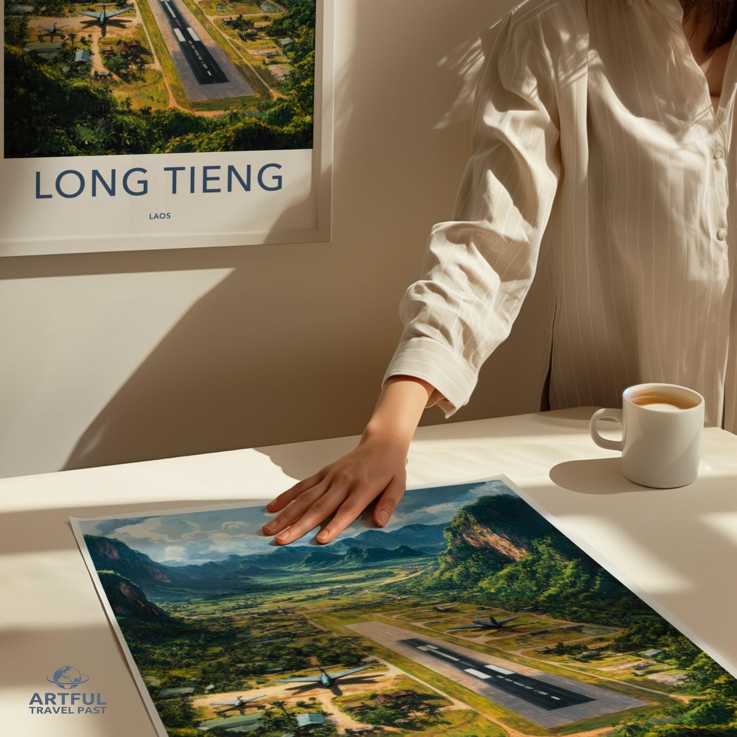 Long Tieng Poster - Laos Wall Art