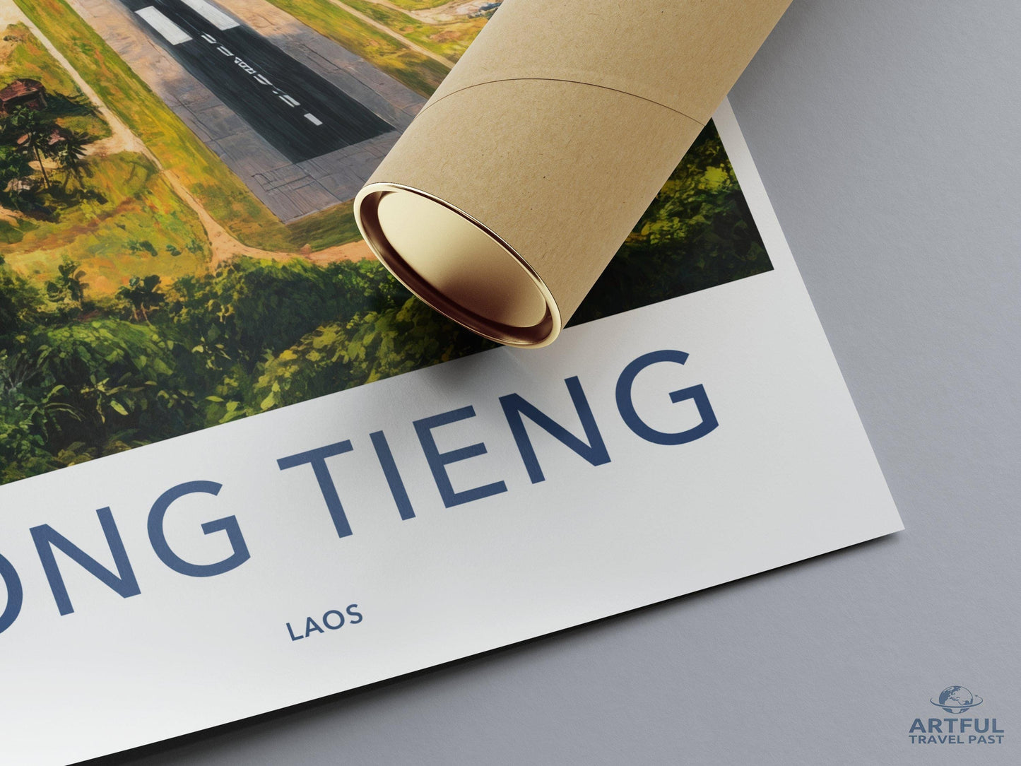Long Tieng Poster - Laos Wall Art
