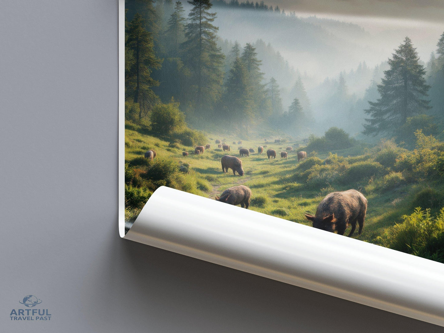 Losiny Ostrov National Park Poster | Russia Wall Art