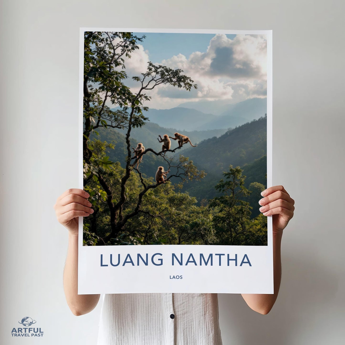 Luang Namtha Poster - Laos Wall Art