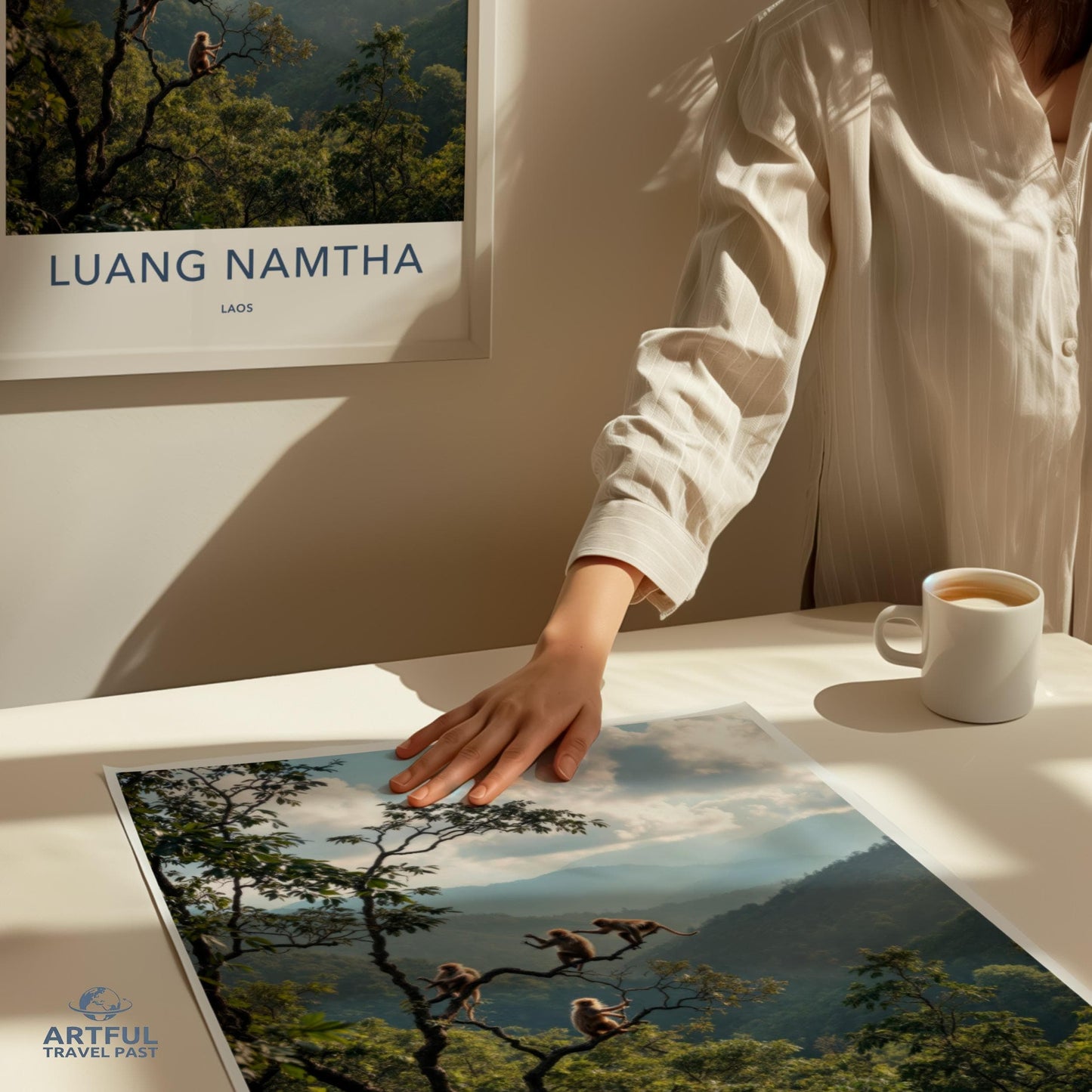 Luang Namtha Poster - Laos Wall Art