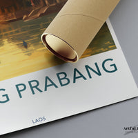 Luang Prabang Poster - Laos Wall Art