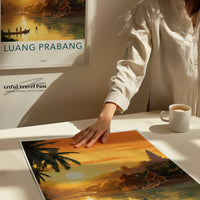 Luang Prabang Poster - Laos Wall Art