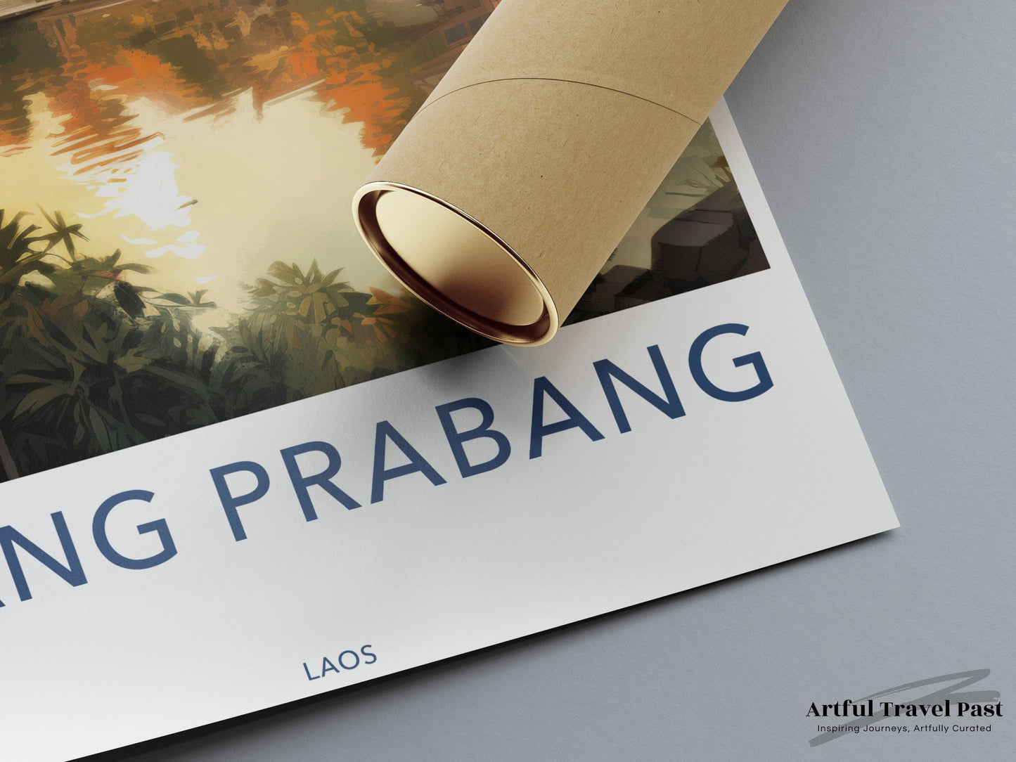 Luang Prabang Poster - Laos Wall Art