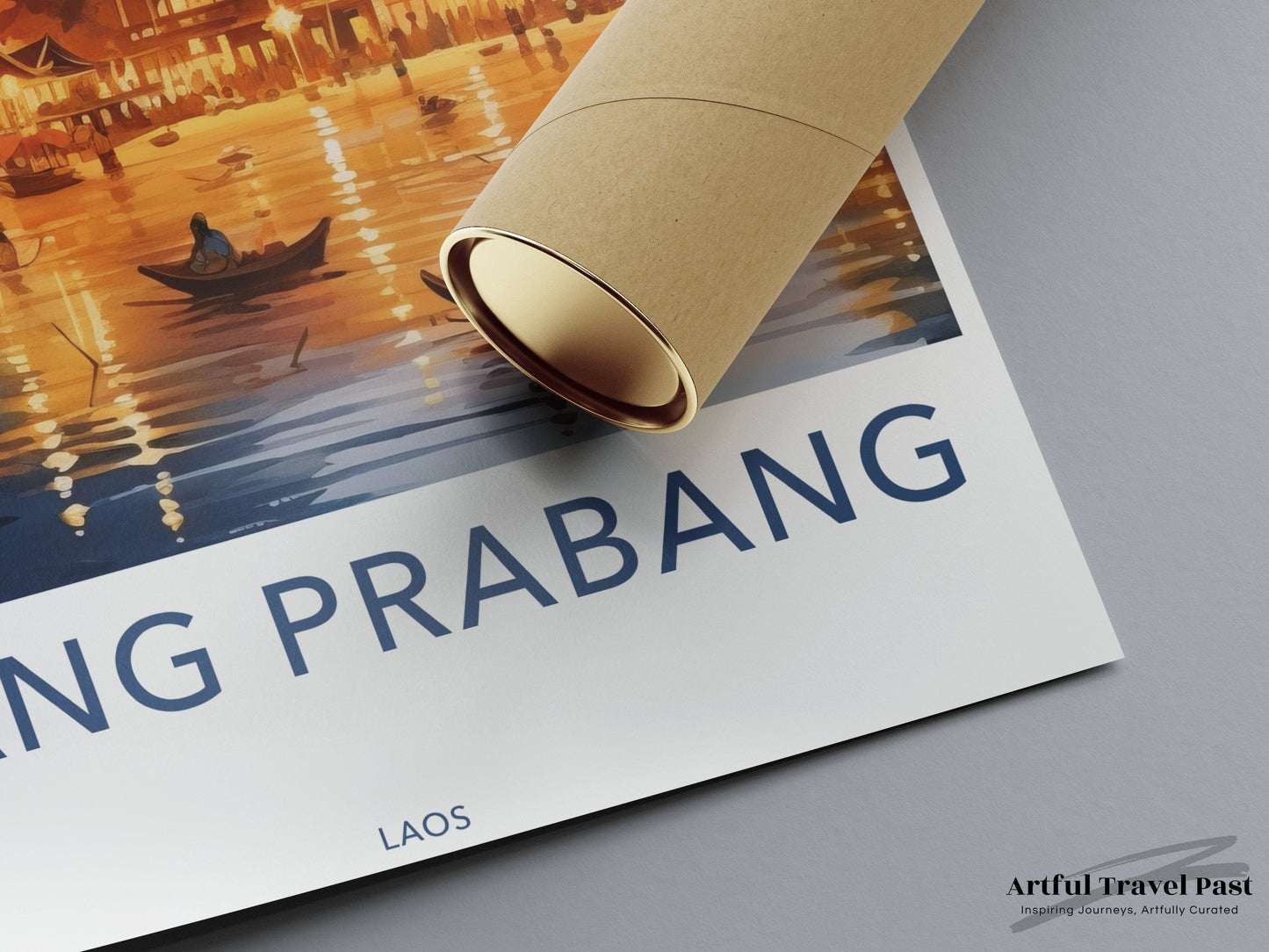 Luang Prabang Poster - Laos Wall Art