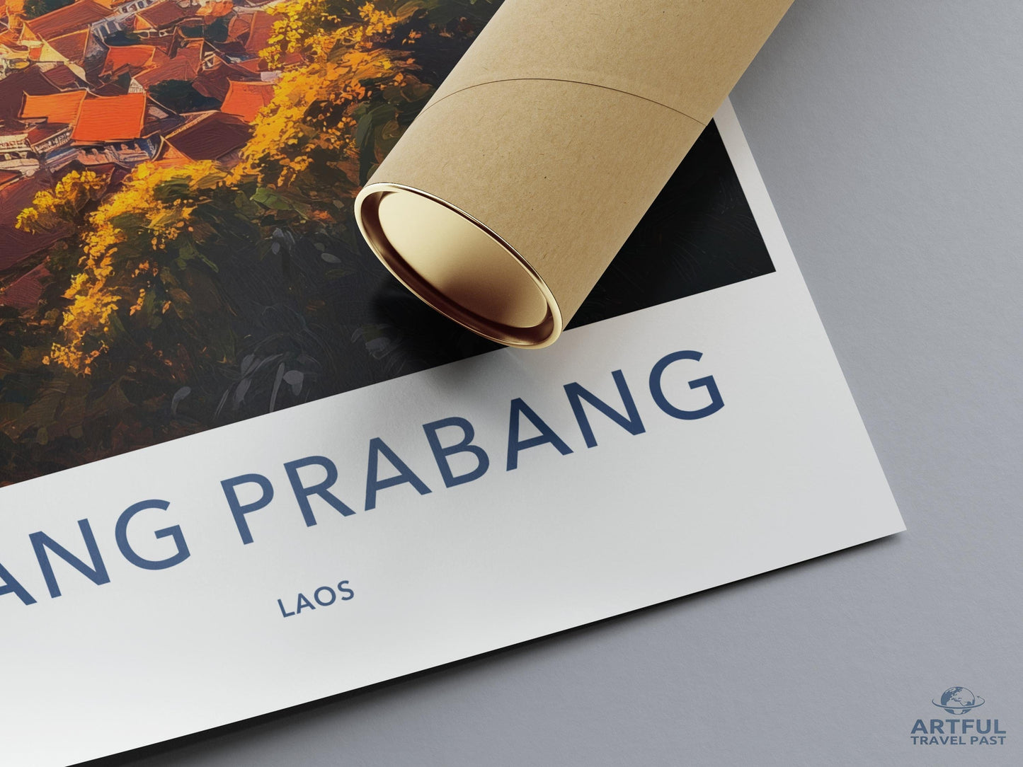 Luang Prabang Poster - Laos Wall Art