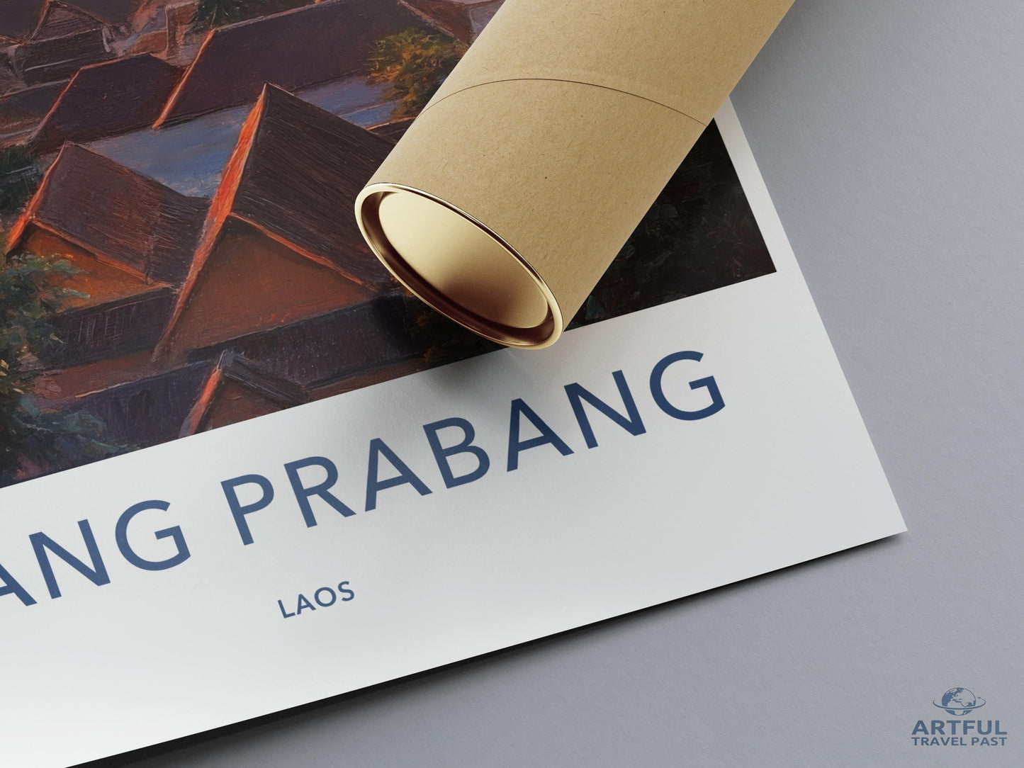 Luang Prabang Poster - Laos Wall Art