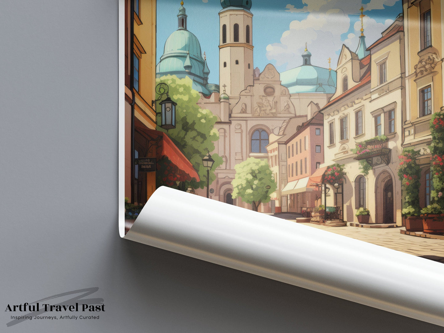 Lublin Poster - Poland Wall Art