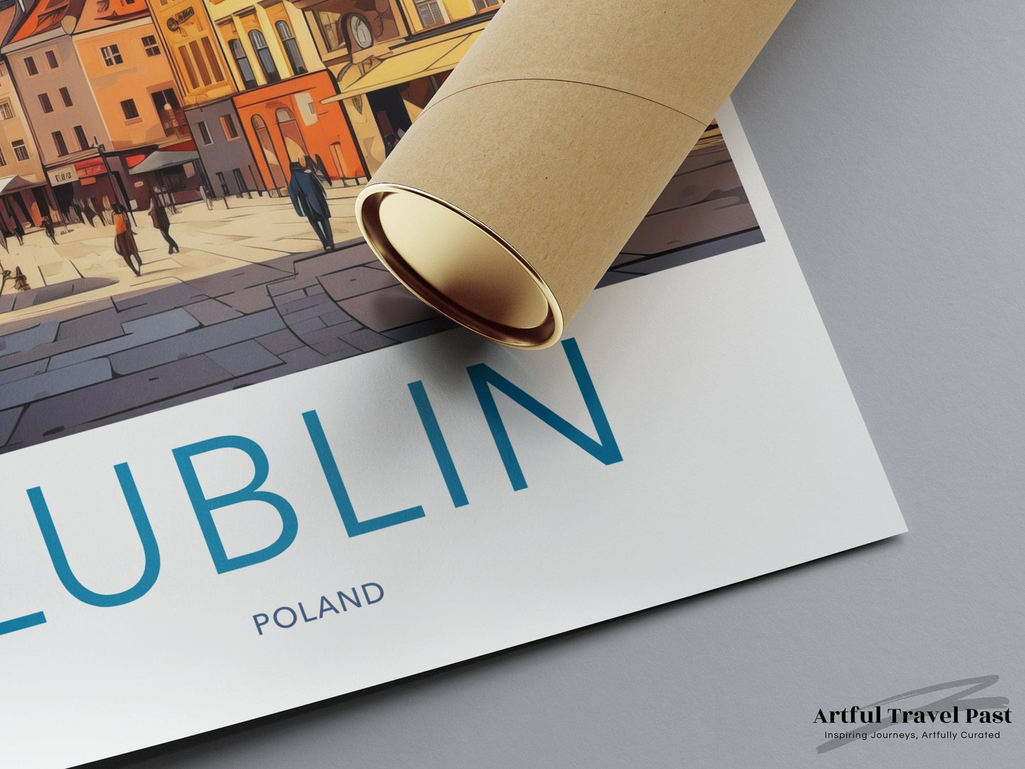 Lublin Poster | Poland Wall Art | Eastern Europe Decor