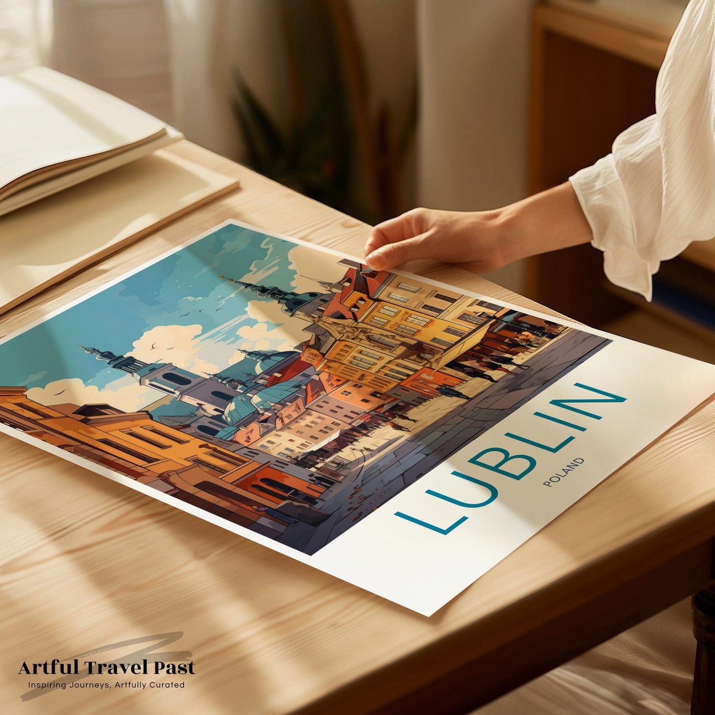Lublin Poster | Poland Wall Art | Eastern Europe Decor