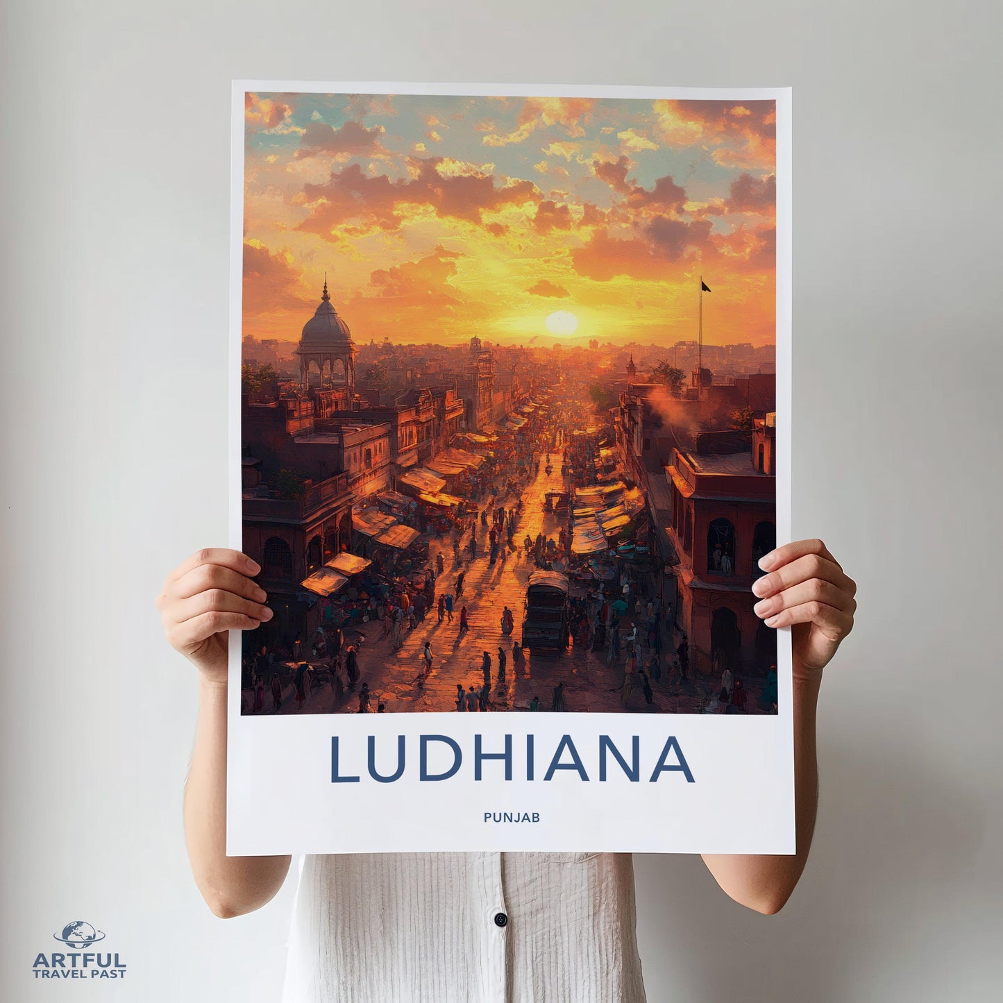 Ludhiana Poster - Punjab Wall Art