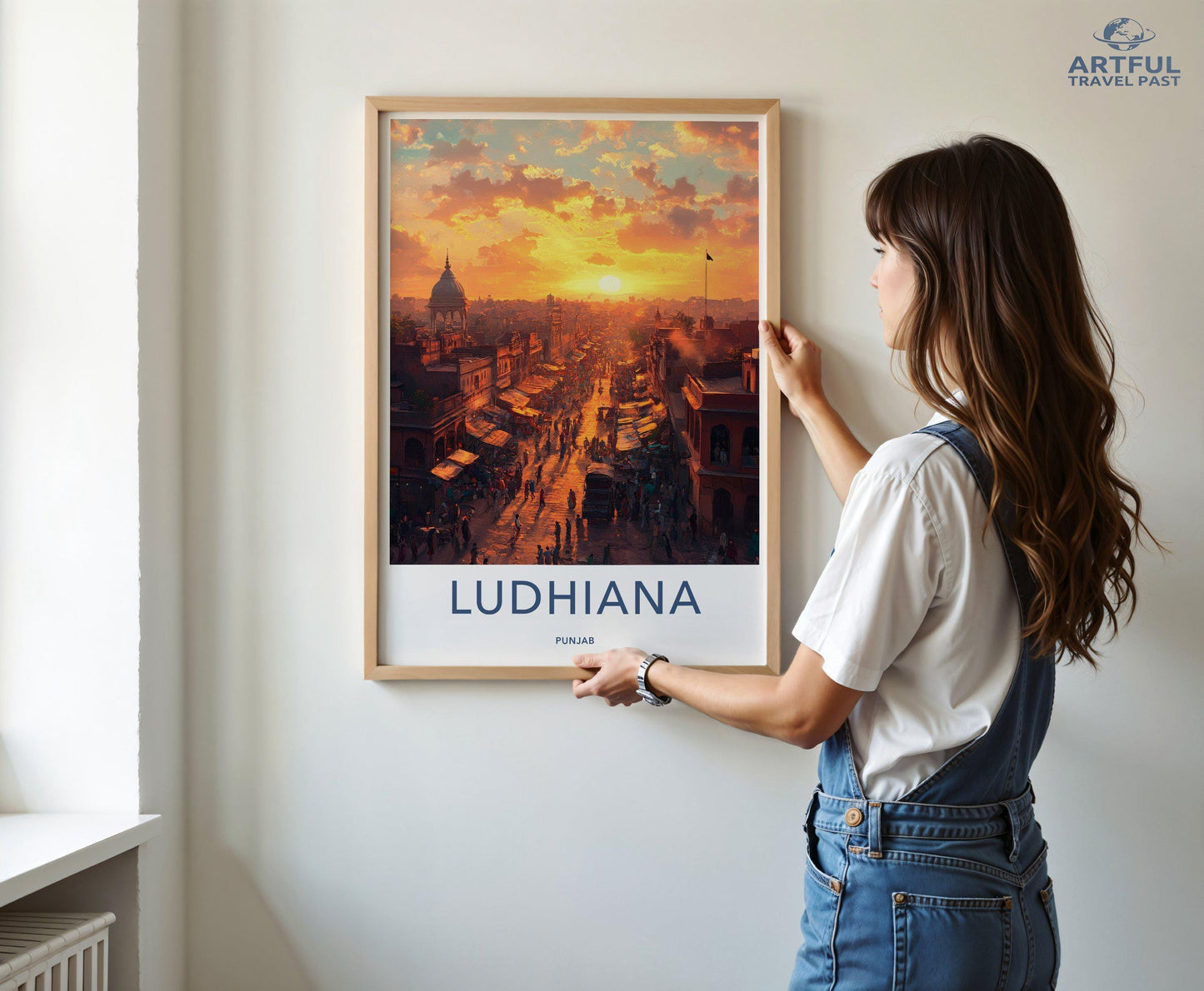 Ludhiana Poster - Punjab Wall Art