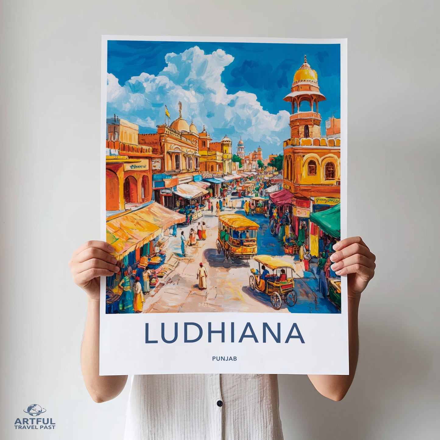 Ludhiana Poster - Punjab Wall Art