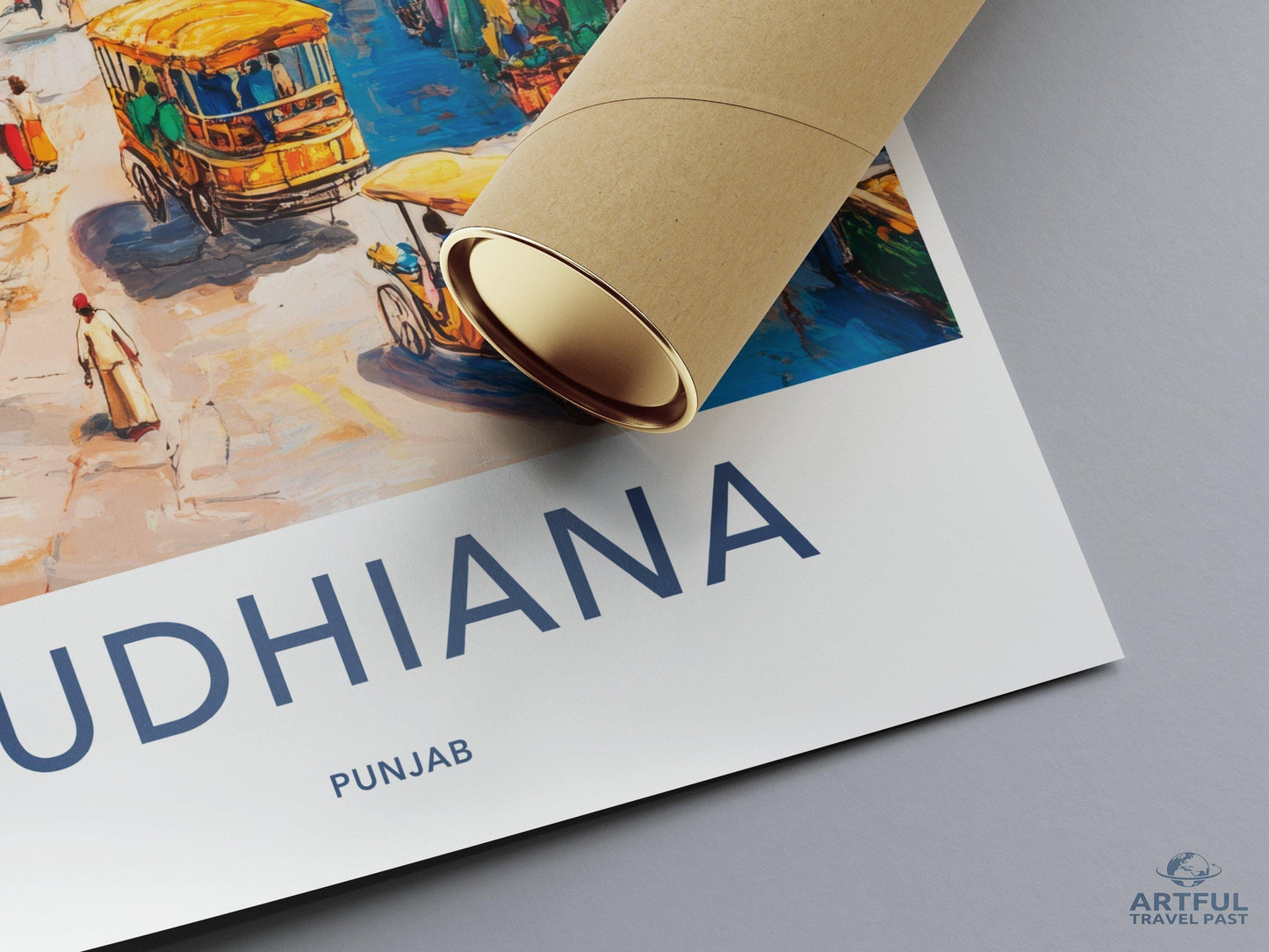 Ludhiana Poster - Punjab Wall Art